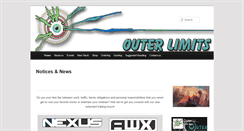 Desktop Screenshot of outerlimits.co.za